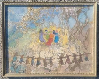 Pat Berger collage 1950s.