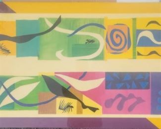 Henri Matisse. " Animaux De La Mer" 5 ft long