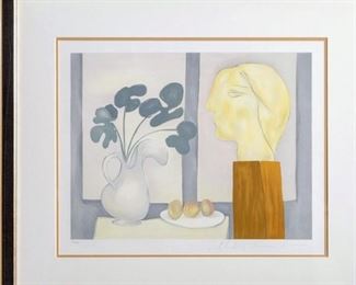 Pablo Picasso lithograph.
