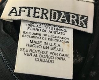 Vintage After Dark Tango Dress 