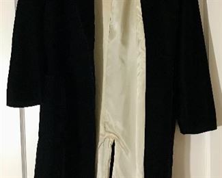 Vintage Peck and Peck Size 10 Velvet Coat 