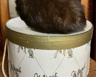 John Wanamaker Vintage  Fur Hat 