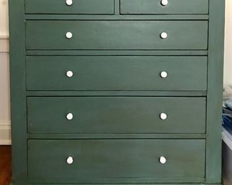 Vintage 6 Drawer Dresser 