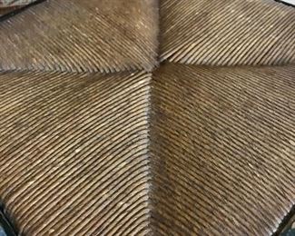 Rustic Rush Seat Chair 