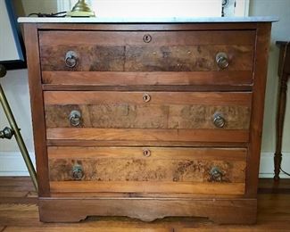 Burlwood Dresser 