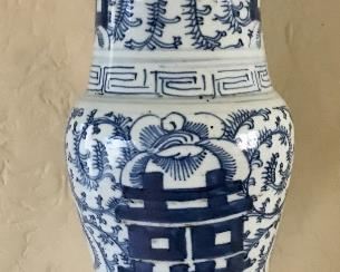 Oriental Temple Vases, Set of 2