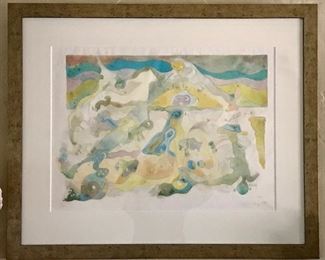 Signed Lithograph by William Walmsley 