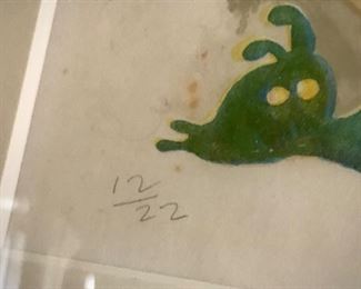 Signed Lithograph by William Walmsley 