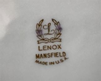 Mansfield by Lenox Dish Set 
