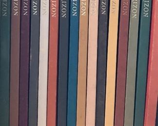 Vintage Horizon Hardback Magazines 