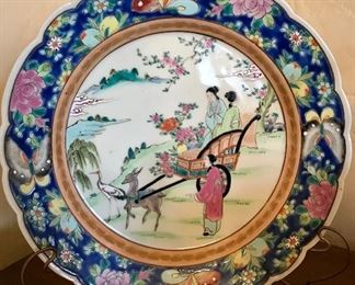 Japanese Ceramic Decorative Dish 