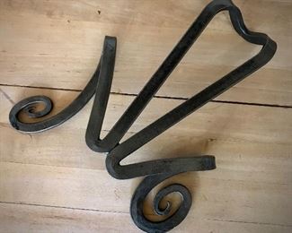 Vintage Rod Iron Trivet made in Memphis, Tennessee 
