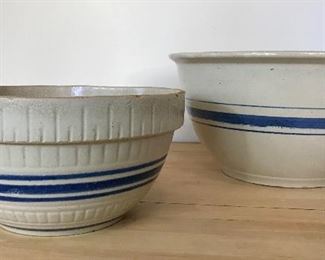 Ironstone Mixing Bowls 