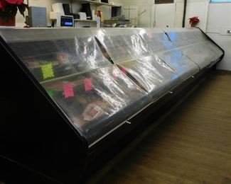 Hill Phoenix, 2-Section Meat Cooler, 24 ft.