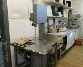 Hobart Model 6614 Vertical Blade Meat Saw, (126" blade)