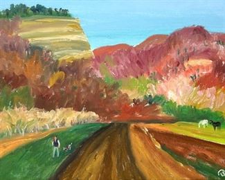 Cameron Booth "Autumn" Oil On Canvas