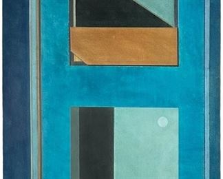 Olivia Munroe Acrylic On Paper Untitled