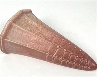 Rookwood Pottery Pink Wall Pocket #2957