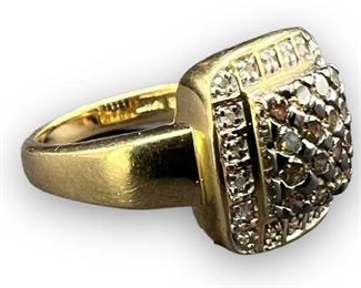14K Gold Diamond Ring
