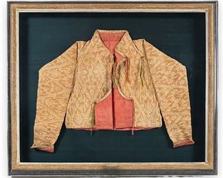 Vintage Nepalese Silk Brocade Jacket