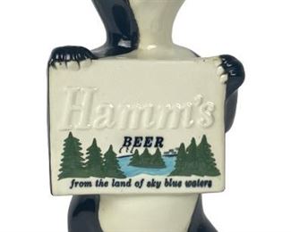 Vintage Red Wing Hamm's Beer Bear Bank