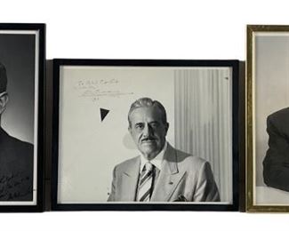 Raymond Loewy, Max Factor, & M. Forbes Autographed