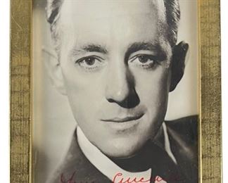 Vintage Sir Alec Guinness Autographed Photo