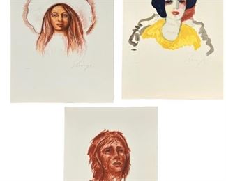 (3) Elmyr De Hory Lithograph