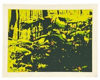 Roy Ahlgren "Earthwork" Screenprint