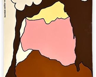 Herman Miller "Summer Picnic" 1972 Poster