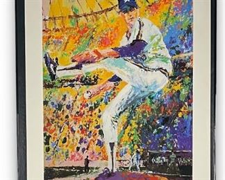 LeRoy Neiman "Gaylord Perry 300th Career Victory"