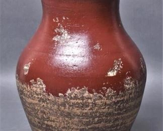 Drip Glaze Stoneware Vase
