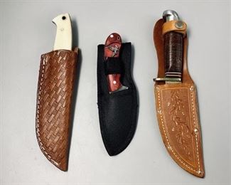 Valley Forge & & Western Knives + (3)
