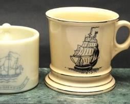 Vintage Old Spice & Staffordshire Shaving Mugs (4)
