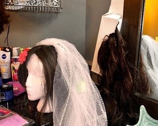 veil and wig