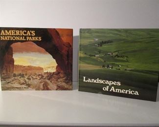 2 LARGE PICTORIAL BOOKS W/ BREATH-TAKING PHOTOS.     $12