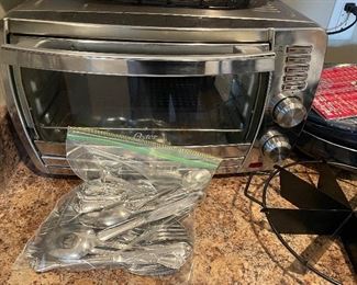 silverware, Oster toaster oven