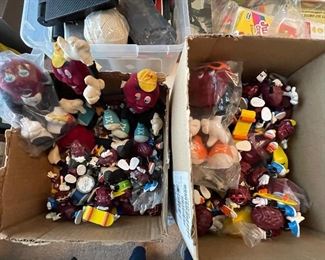 large collection of California Raisins