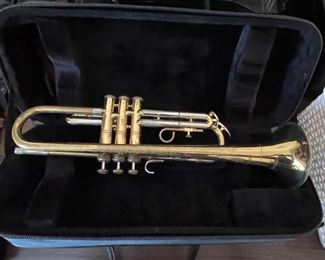 vintage York trumpet
