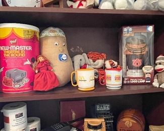 misc banks, collectibles, viewmaster