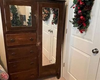 antique wardrobe