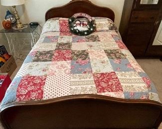 antique full size bed