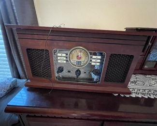 reproduction stereo/cd/record player