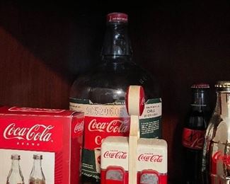 more salt and pepper sets, 1 gallon jug