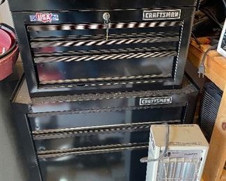 Craftsman tool boxes full of tools