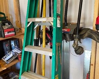 Werner ladder, weed eaters