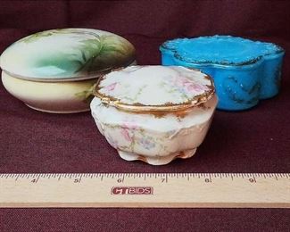 Covered Trinket Boxes