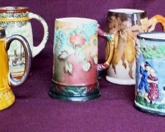Vintage Decorative Mugs