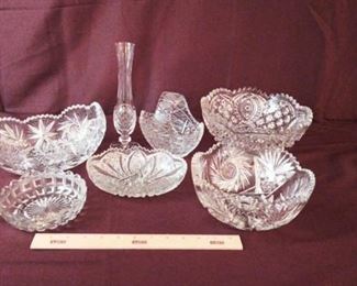 Waterford Crystal, Leaded And Cut Glass Collection