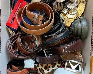 Leather belts